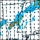 WRF Model Lightning Forecast Algorithm (LFA)